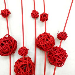 青雅工藝品 廠家直銷葫蘆串藤球，點綴家居與酒店裝飾